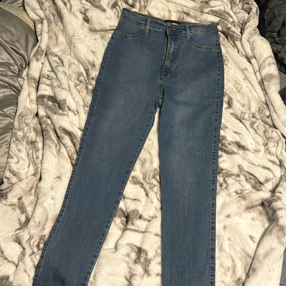high waisted skinny jeans